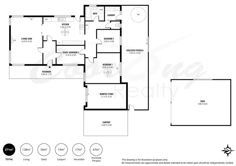 Floorplan of Homely house listing, 12 First Avenue, Tailem Bend SA 5260