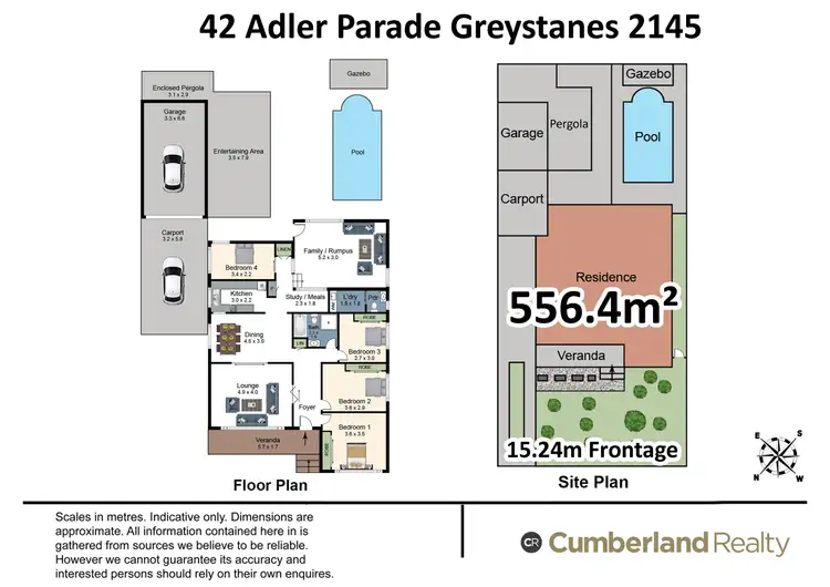 Floorplan of Homely house listing, 42 Adler Parade, Greystanes NSW 2145