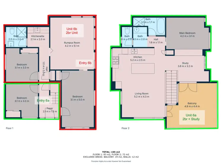 Floorplan of Homely house listing, 6 Sterling Court, Cudgen NSW 2487