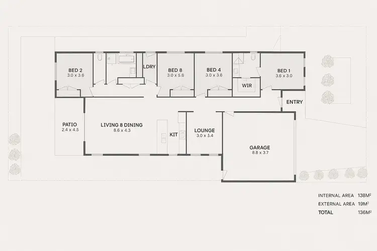 Floorplan of Homely house listing, 6 Denham Street, Morayfield QLD 4506