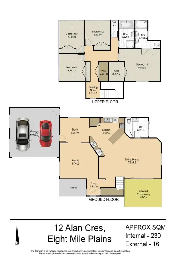 Floorplan of Homely house listing, 12 Alan Crescent, Eight Mile Plains QLD 4113