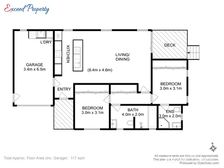 Floorplan of Homely villa listing, 1 & 2/10 Silvergum Street, Brighton TAS 7030