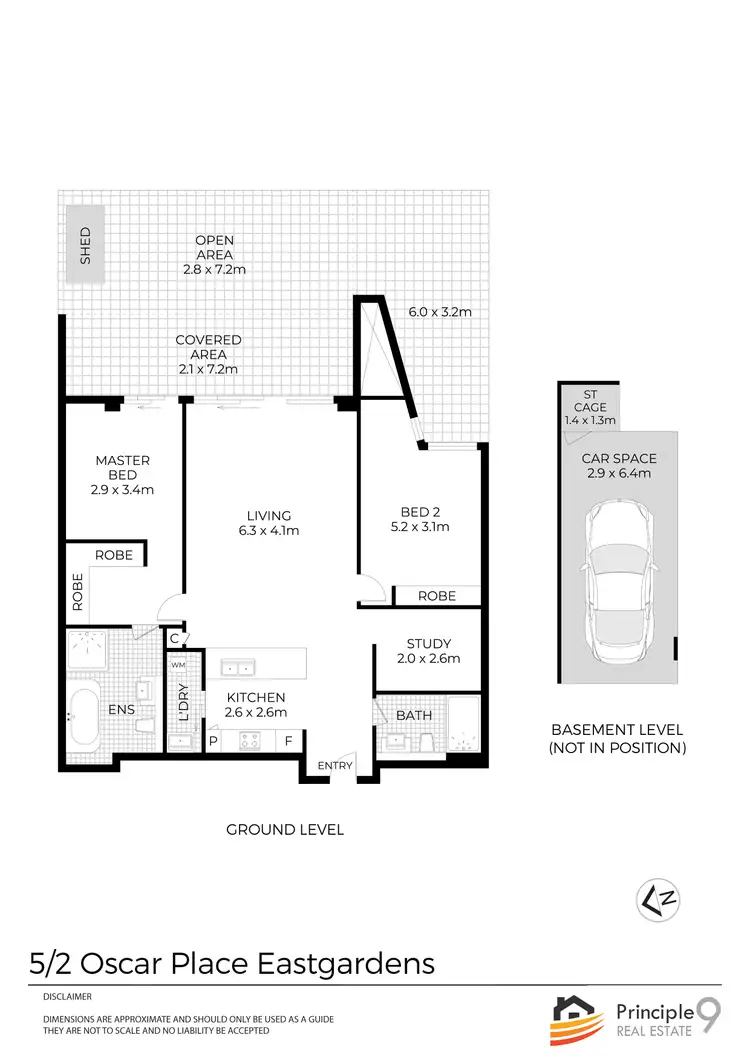 Floorplan of Homely apartment listing, 5/2 Oscar Place, Eastgardens NSW 2036