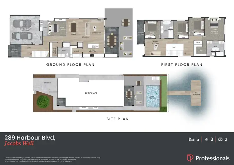 Floorplan of Homely house listing, 289 Harbour Boulevard, Jacobs Well QLD 4208