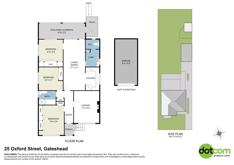 Floorplan of Homely house listing, 25 Oxford Street, Gateshead NSW 2290
