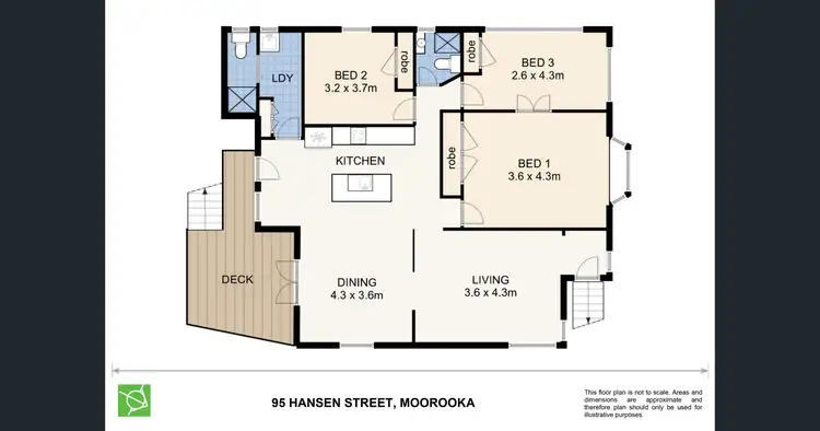 Floorplan of Homely house listing, 95 Hansen St, Moorooka QLD 4105
