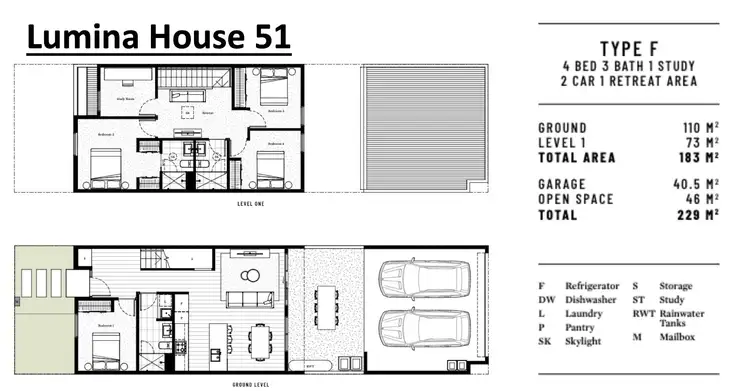 Floorplan of Homely townhouse listing, 18 Solstice Road, Wollert VIC 3750