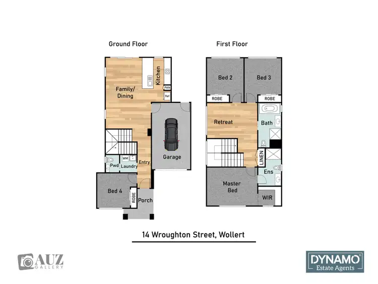 Floorplan of Homely house listing, 14 Wroughton Street, Wollert VIC 3750