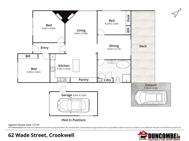 Floorplan of Homely house listing, 62 Wade Street, Crookwell NSW 2583