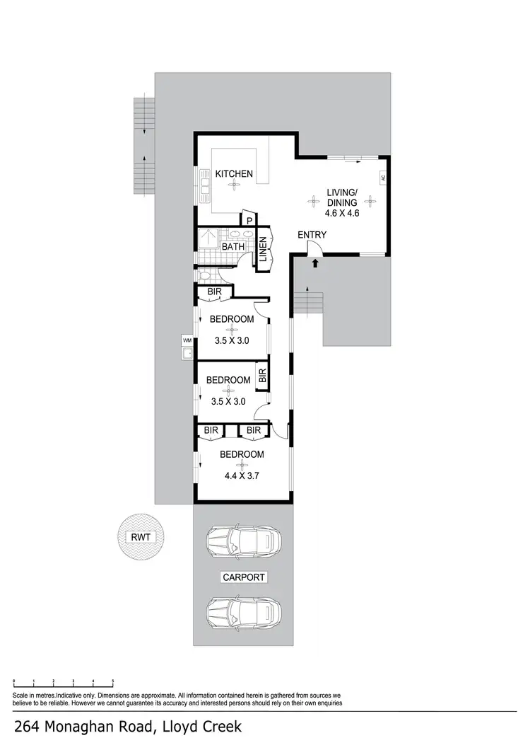 Floorplan of Homely house listing, 265 Monaghan Road, Lloyd Creek NT 822