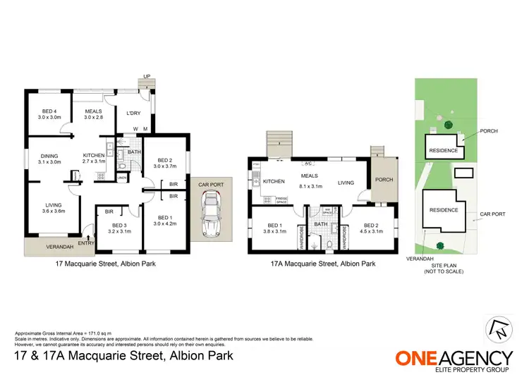 Floorplan of Homely house listing, 17A Macquarie Street, Albion Park NSW 2527