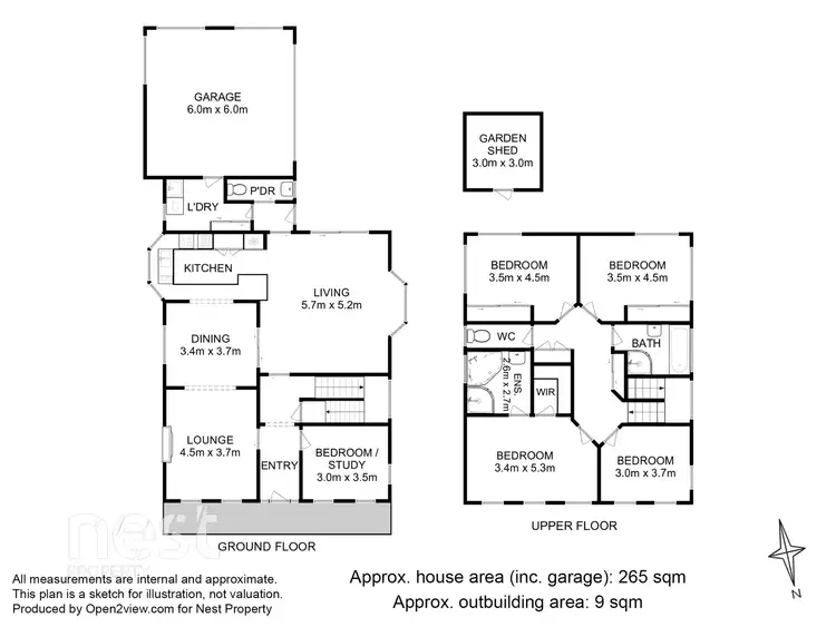 Floorplan of Homely house listing, 12 Powell Road, Blackmans Bay TAS 7052