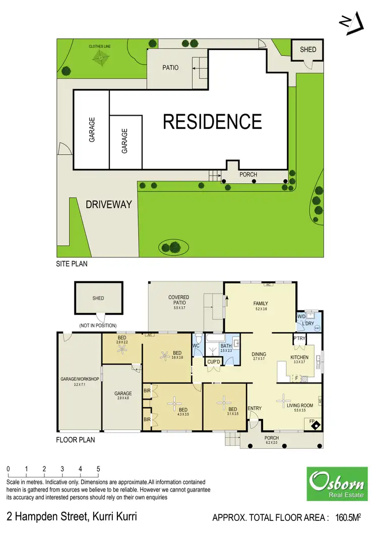 Floorplan of Homely house listing, 2 Hampden Street, Kurri Kurri NSW 2327