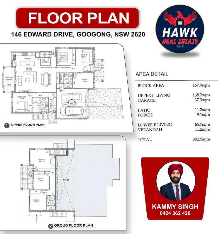 Floorplan of Homely house listing, 146 Edward Drive, Googong NSW 2620
