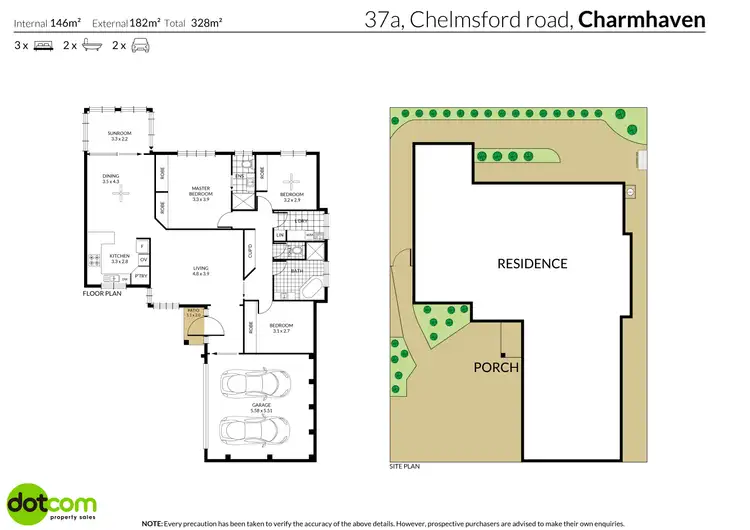 Floorplan of Homely house listing, 37a Chelmsford Road, Charmhaven NSW 2263