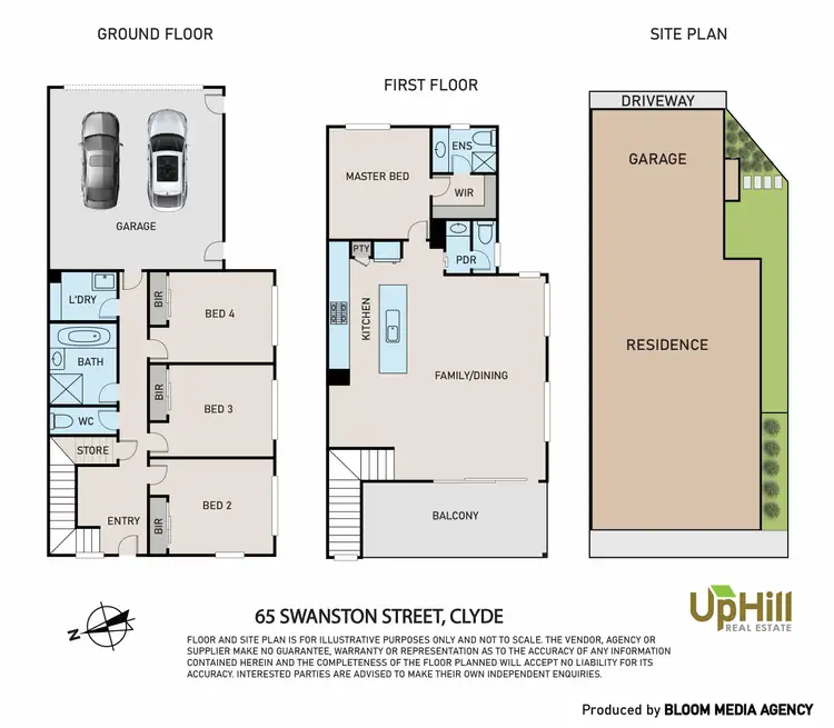 Floorplan of Homely house listing, 65 Swanston Street, Clyde VIC 3978