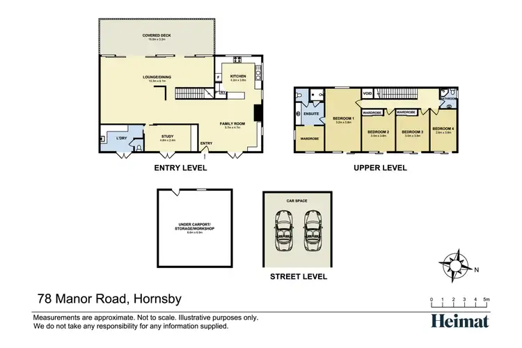 Floorplan of Homely house listing, 78 Manor Road, Hornsby NSW 2077