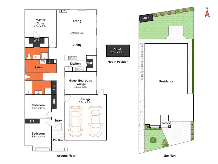 Floorplan of Homely house listing, 10 Hudson Street, Armstrong Creek VIC 3217