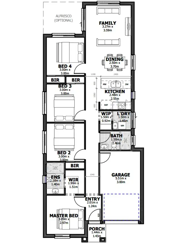 Floorplan of Homely house listing, X6/30 Kelly Street, Austral NSW 2179