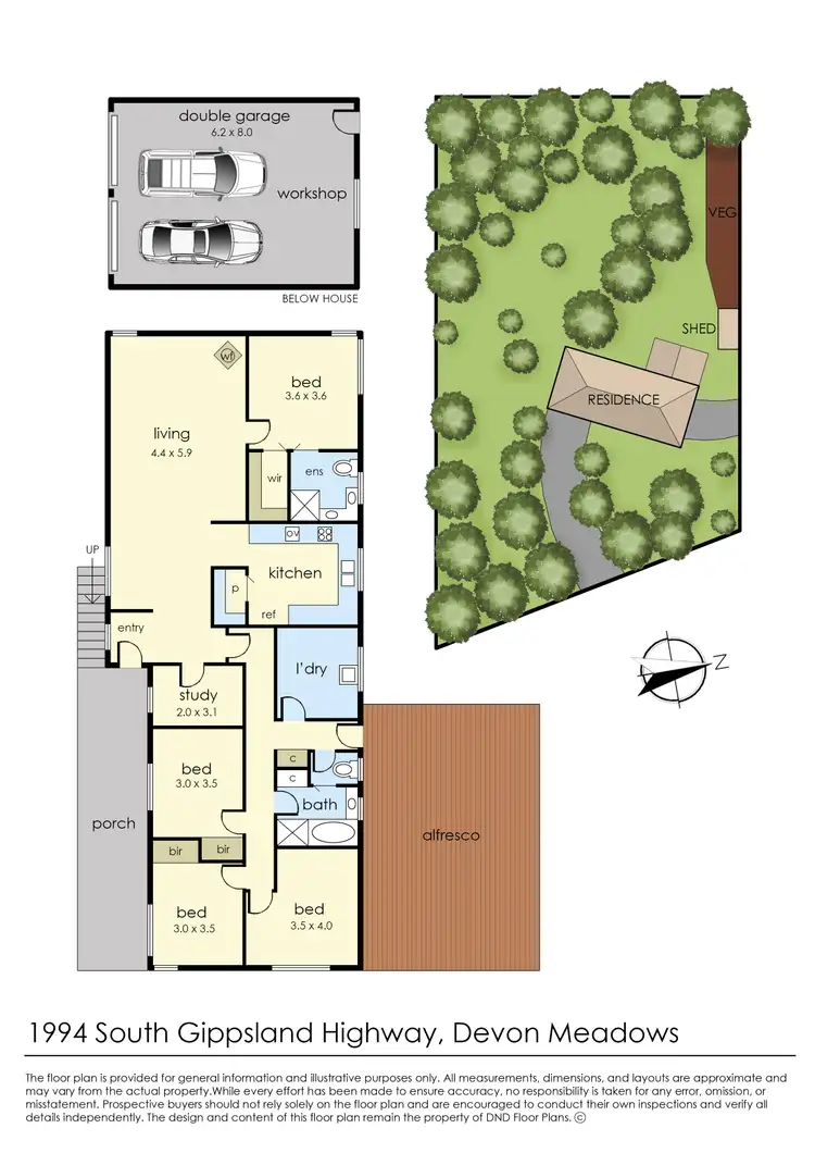 Floorplan of Homely house listing, 1994 South Gippsland Highway, Devon Meadows VIC 3977
