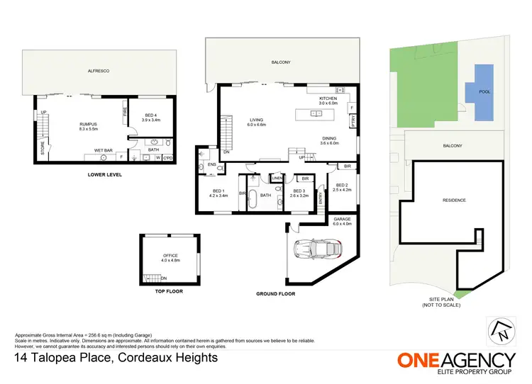 Floorplan of Homely house listing, 14 Telopea Place, Cordeaux Heights NSW 2526