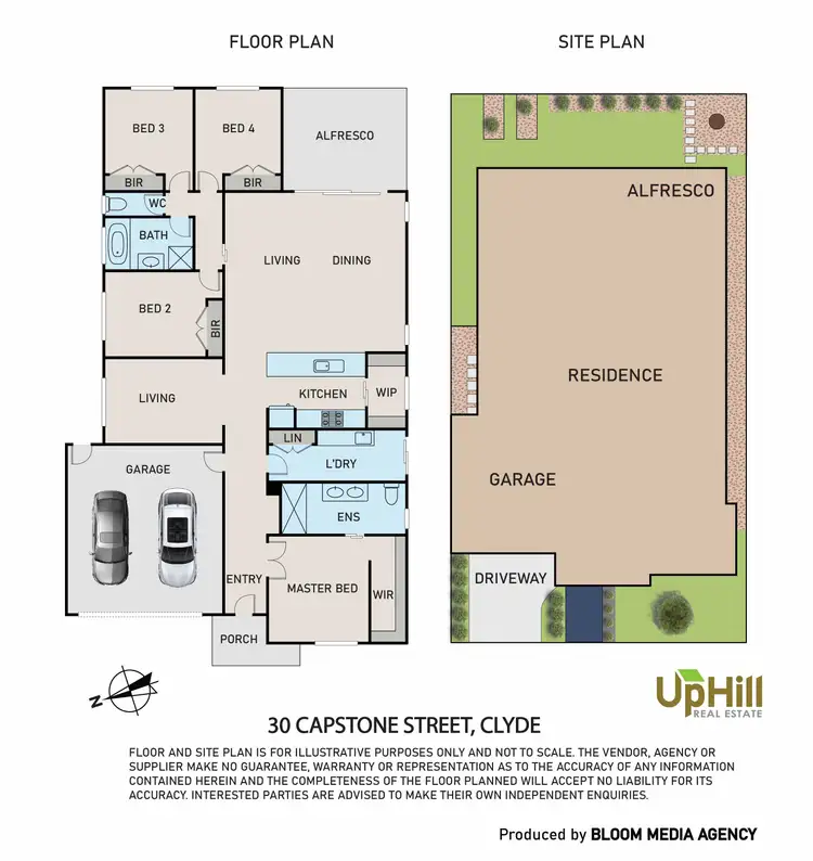 Floorplan of Homely house listing, 30 Capstone Street, Clyde VIC 3978