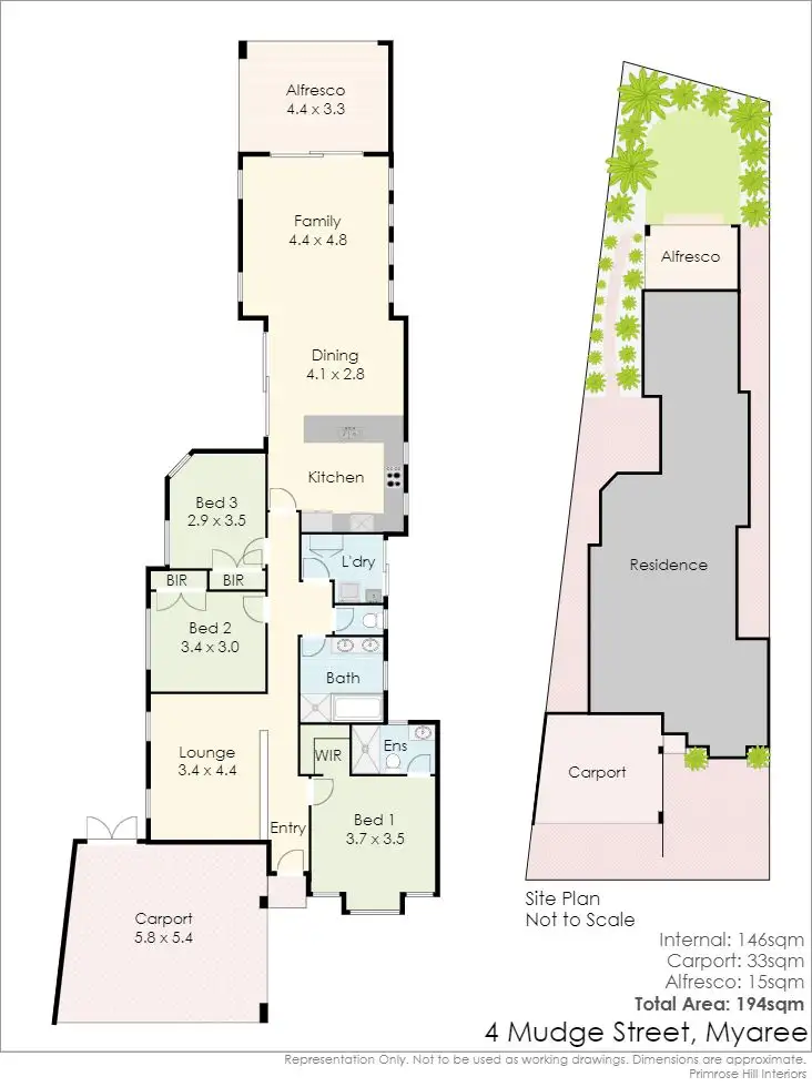 Floorplan of Homely house listing, 4 Mudge Street, Myaree WA 6154