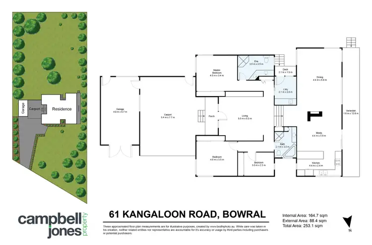 Floorplan of Homely house listing, 61 Kangaloon Road, Bowral NSW 2576