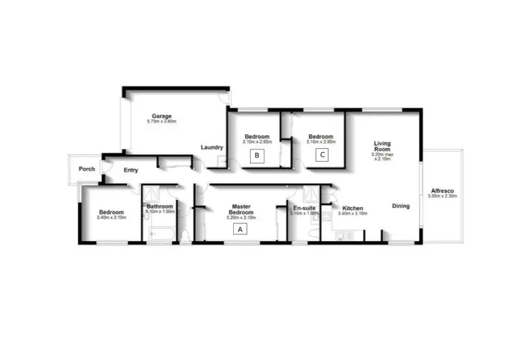Floorplan of Homely house listing, 70 Auburn Street, Caloundra West QLD 4551