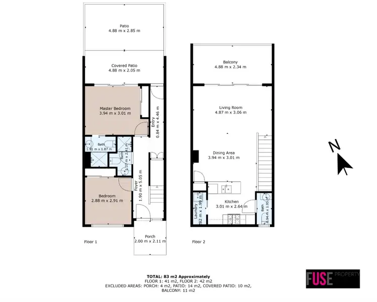 Floorplan of Homely apartment listing, 38/4 Ross Road, Queanbeyan NSW 2620