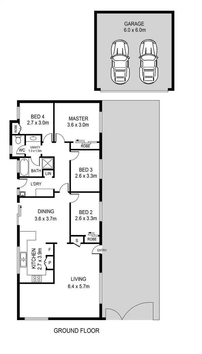 Floorplan of Homely house listing, 189 Stephen Street, Blacktown NSW 2148