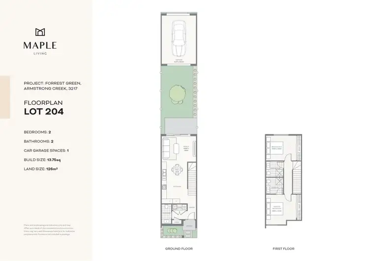 Floorplan of Homely house listing, 9 Silene Walk, Armstrong Creek VIC 3217