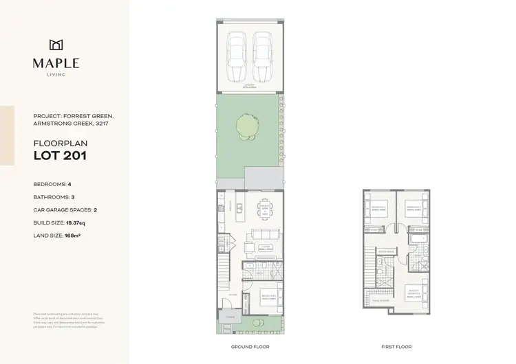 Floorplan of Homely house listing, 3 Silene Walk, Armstrong Creek VIC 3217