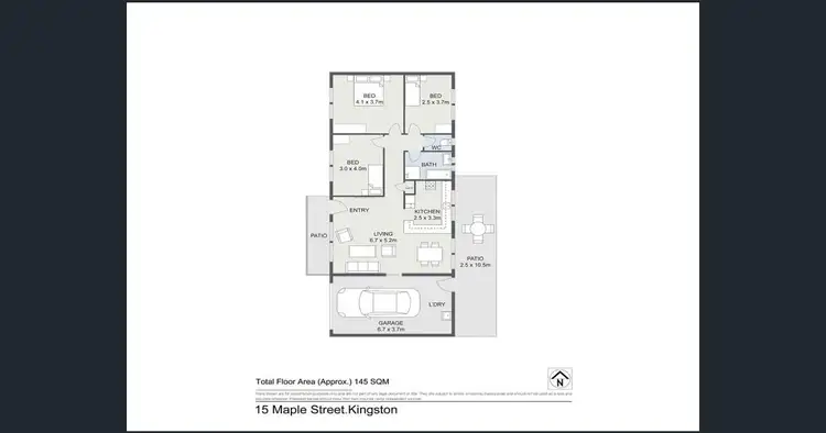 Floorplan of Homely house listing, 15 Maple Street, Kingston QLD 4114