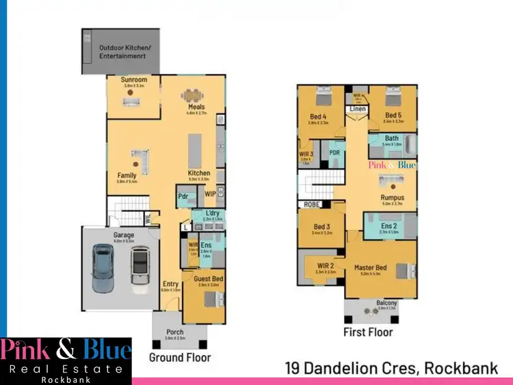 Floorplan of Homely house listing, 19 Dandelion Crescent, Rockbank VIC 3335