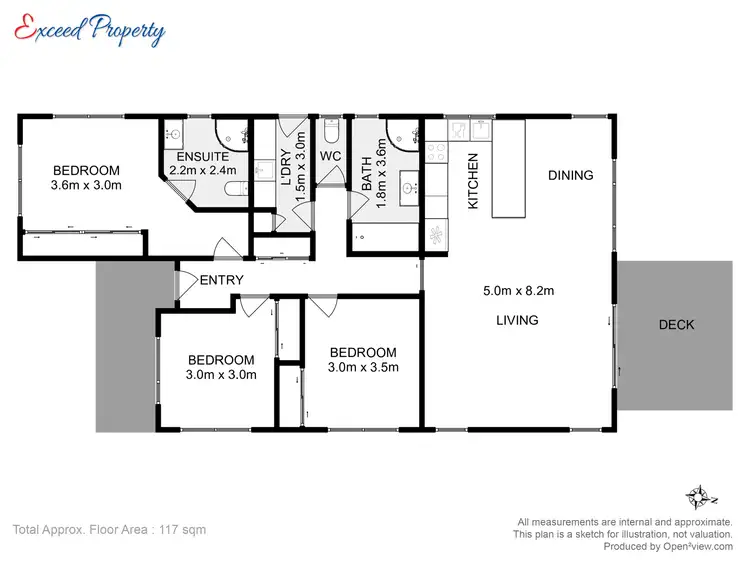 Floorplan of Homely house listing, 19 Kotona Street, Rokeby TAS 7019