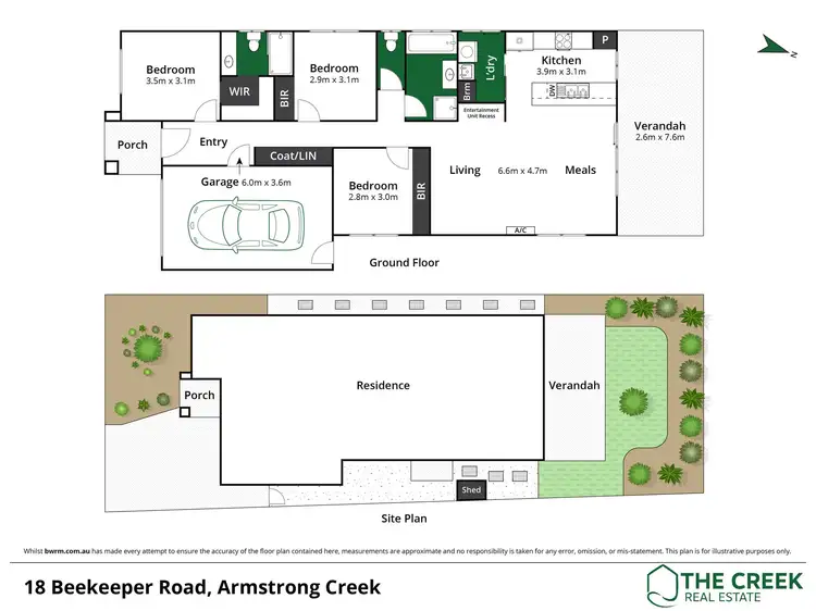 Floorplan of Homely house listing, 18 Beekeeper Road, Armstrong Creek VIC 3217