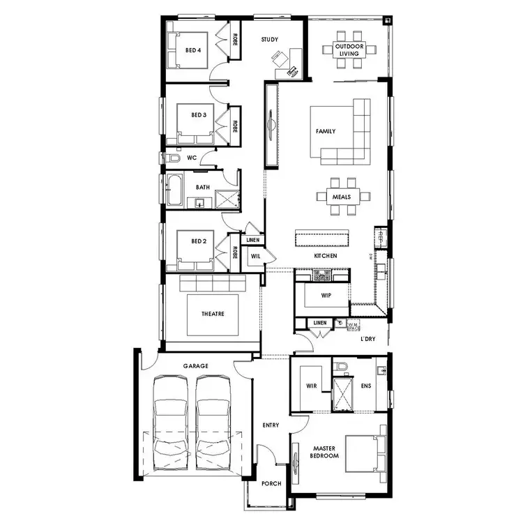 Floorplan of Homely house listing, Lot 5320 Electric Avenue, Mount Duneed VIC 3217