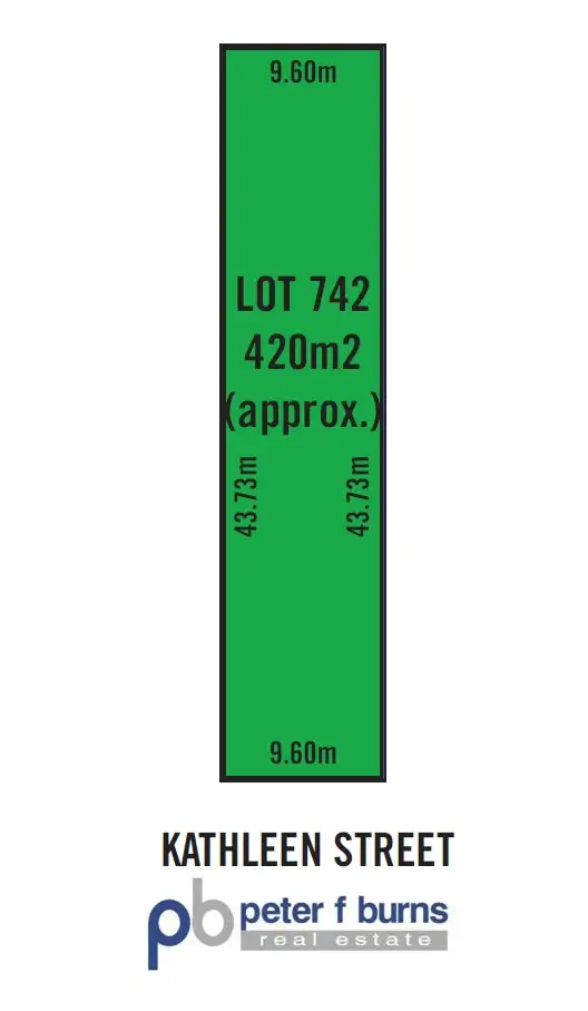 Floorplan of Homely land listing, 10 Kathleen Street, Dover Gardens SA 5048