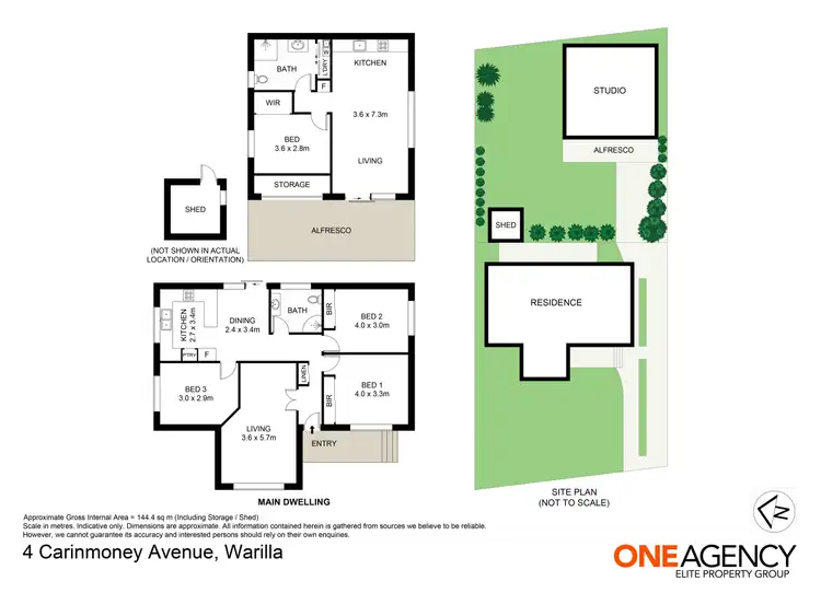 Floorplan of Homely house listing, 4 Carinmoney Avenue, Warilla NSW 2528