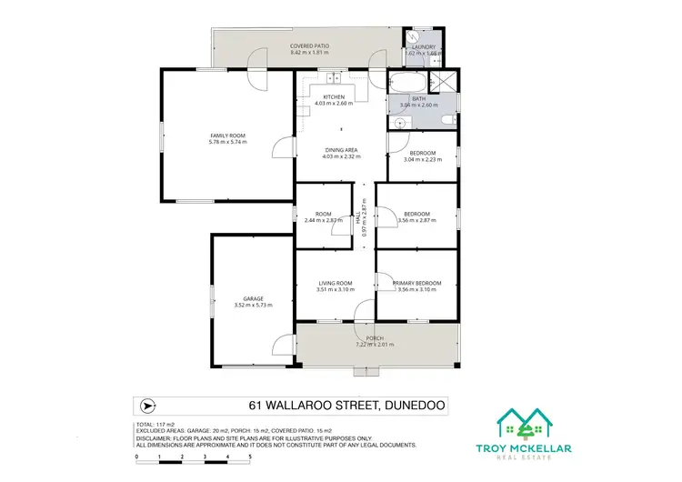 Floorplan of Homely house listing, 61 WALLAROO STREET, Dunedoo NSW 2844