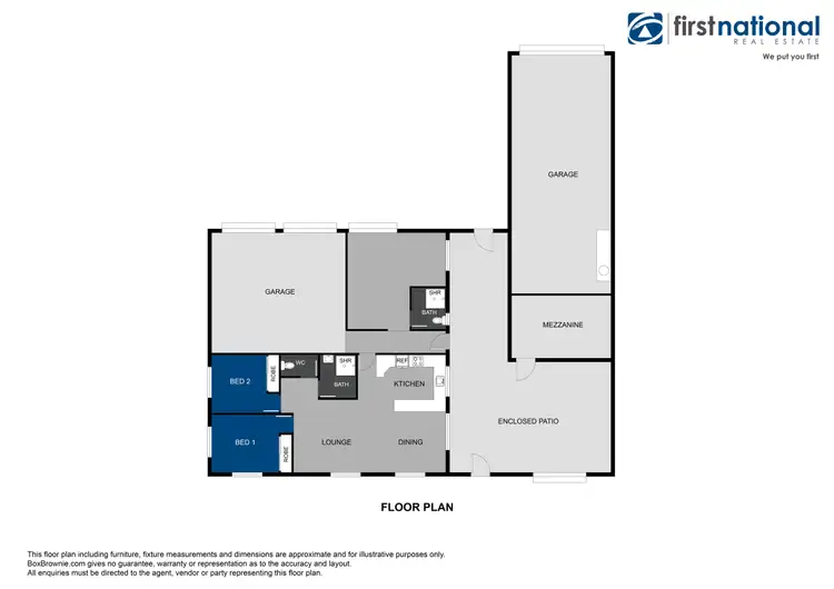 Floorplan of Homely house listing, 48 Godfrey Road, Kairi QLD 4872