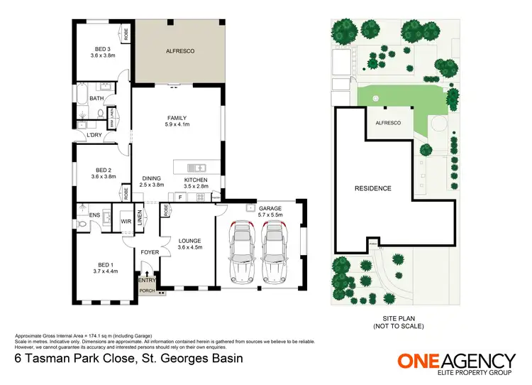 Floorplan of Homely house listing, 6 Tasman Park Close, St Georges Basin NSW 2540