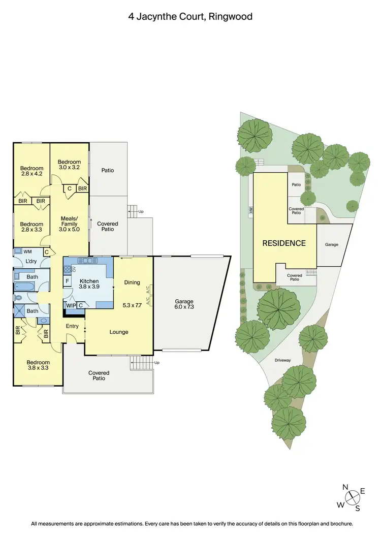Floorplan of Homely house listing, 4 Jacynthe Court, Ringwood VIC 3134