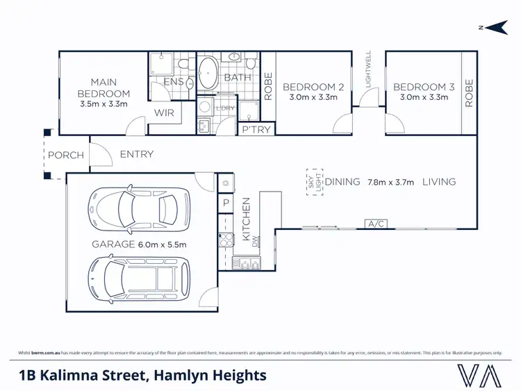 Floorplan of Homely house listing, 1B Kalimna Street, Hamlyn Heights VIC 3215