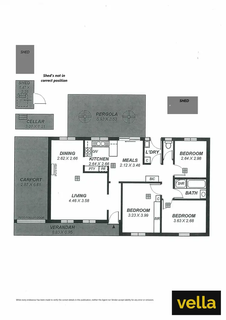Floorplan of Homely house listing, 11A Chapel Street, Magill SA 5072