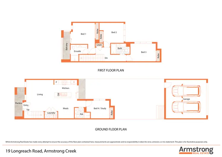 Floorplan of Homely house listing, 19 Longreach Road, Armstrong Creek VIC 3217