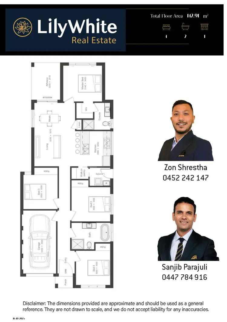 Floorplan of Homely house listing, Address available on request