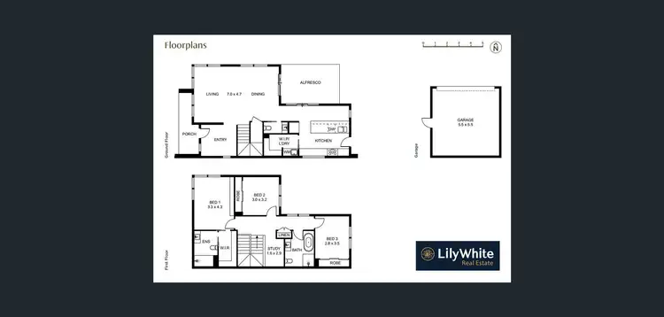 Floorplan of Homely house listing, Lot/42 Bowerbird Loop, Oran Park NSW 2570