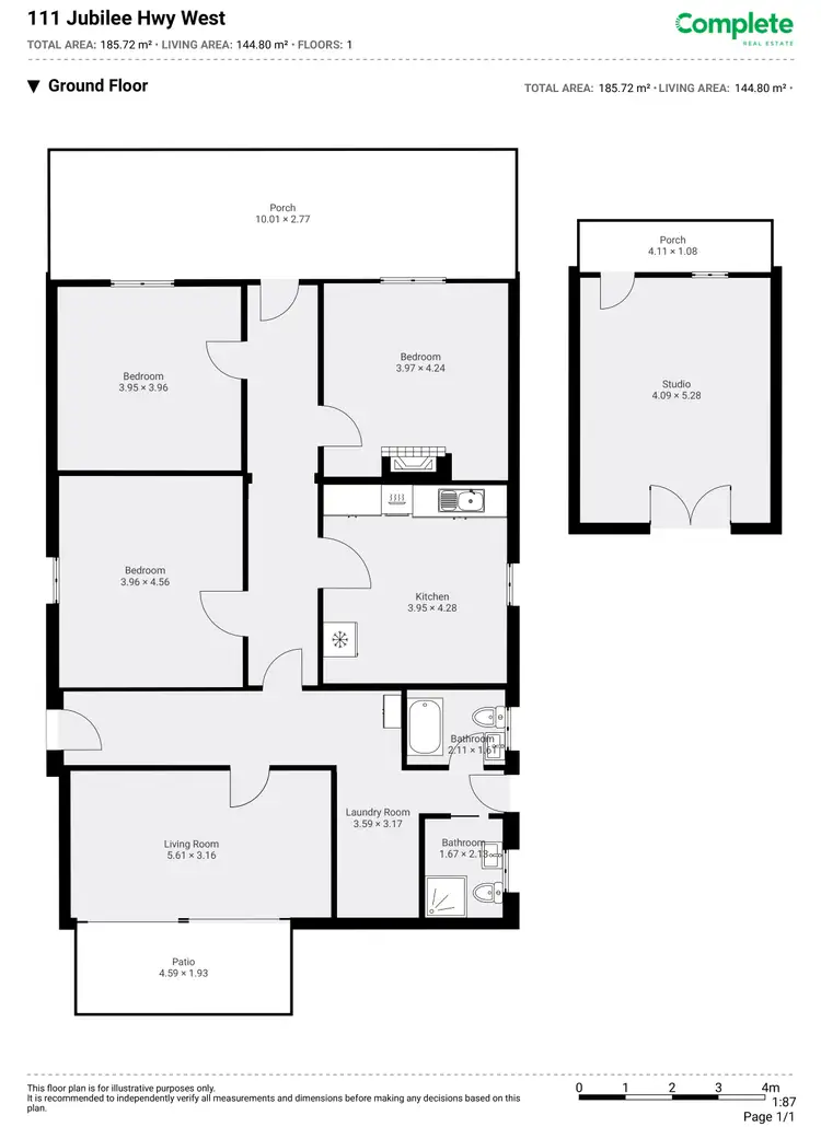 Floorplan of Homely house listing, 111 JUBILEE HIGHWAY WEST, Mount Gambier SA 5290